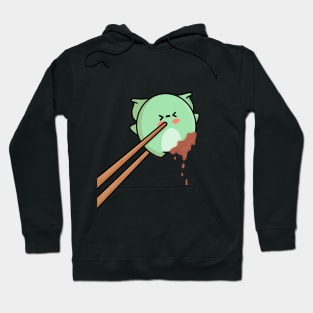 Kawaii sushi monster Hoodie